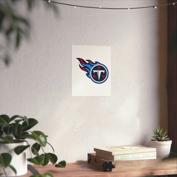 NFL Team Logos Tennessee Titans Painting Bedroom Living Room Wall Art Décor Matte Vertical Posters