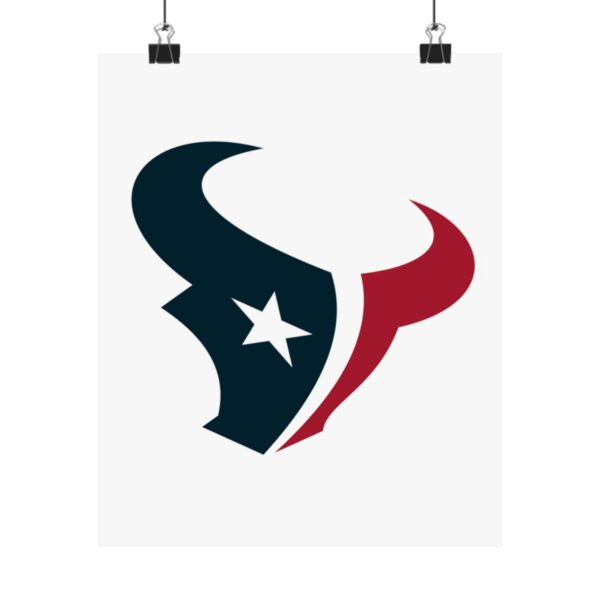 NFL Team Logos Houston Texans Painting Bedroom Living Room Wall Art Décor Matte Vertical Posters
