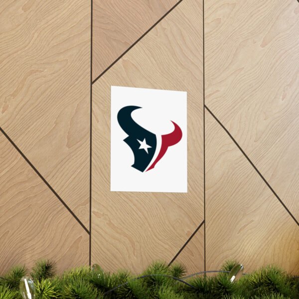 NFL Team Logos Houston Texans Painting Bedroom Living Room Wall Art Décor Matte Vertical Posters
