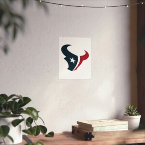 NFL Team Logos Houston Texans Painting Bedroom Living Room Wall Art Décor Matte Vertical Posters