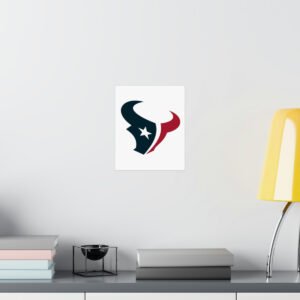 NFL Team Logos Houston Texans Painting Bedroom Living Room Wall Art Décor Matte Vertical Posters