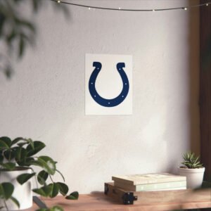 NFL Team Logos Indianapolis Colts Painting Bedroom Living Room Wall Art Décor Matte Vertical Posters