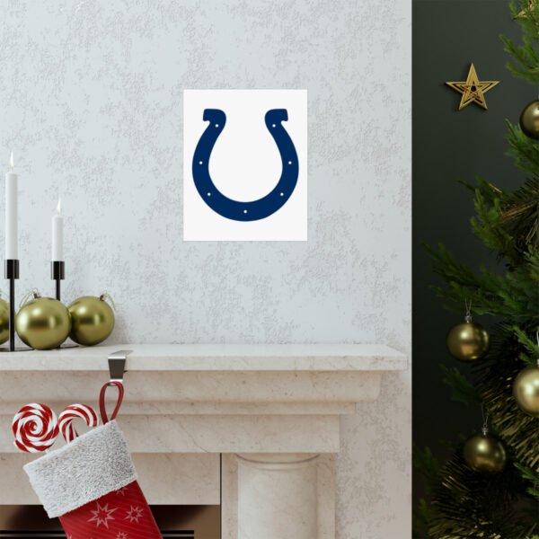 NFL Team Logos Indianapolis Colts Painting Bedroom Living Room Wall Art Décor Matte Vertical Posters