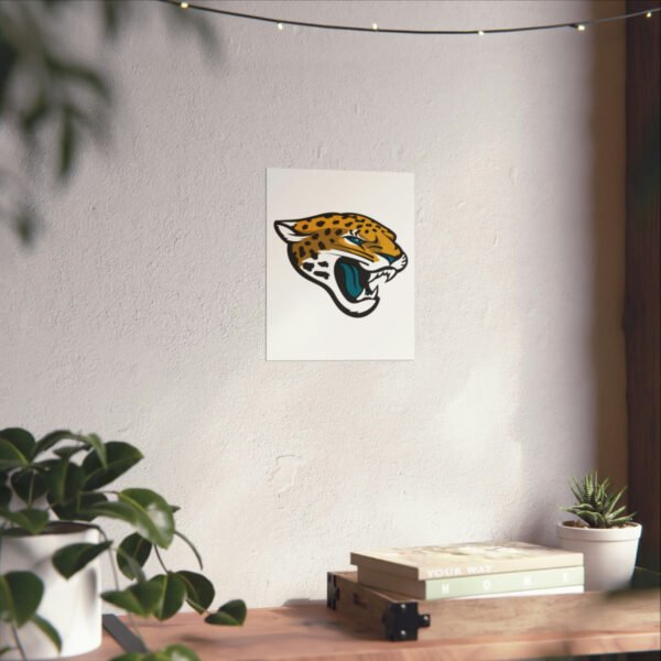 NFL Team Logos Jacksonville Jaguars Painting Bedroom Living Room Wall Art Décor Matte Vertical Posters