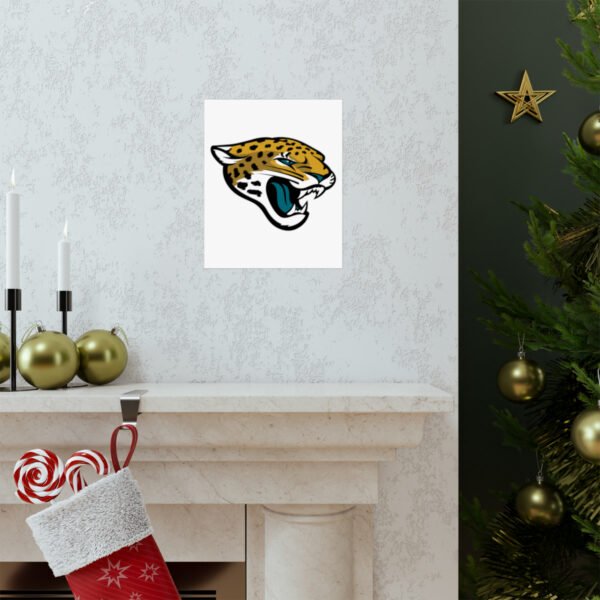 NFL Team Logos Jacksonville Jaguars Painting Bedroom Living Room Wall Art Décor Matte Vertical Posters