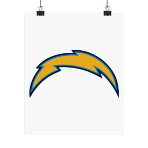 NFL Team Logos Los Angeles Chargers Painting Bedroom Living Room Wall Art Décor Matte Vertical Posters