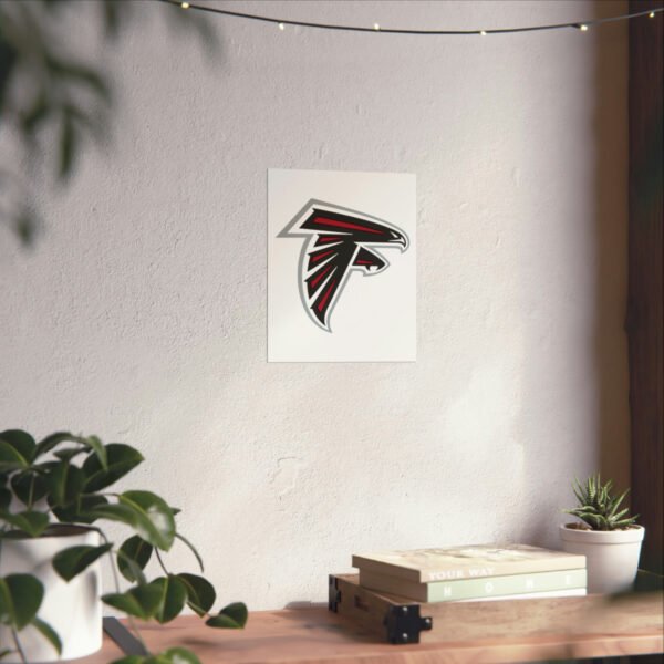 NFL Team Logos Atlanta Falcons Painting Bedroom Living Room Wall Art Décor Matte Vertical Posters