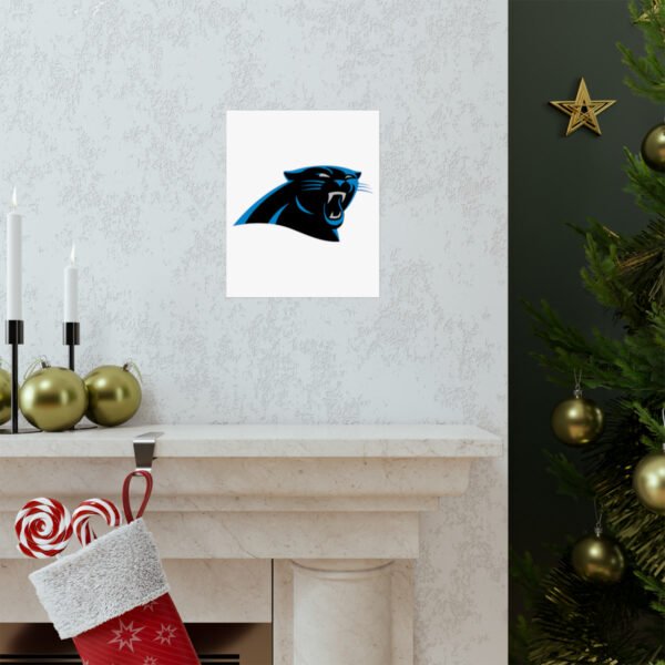NFL Team Logos Carolina Panthers Painting Bedroom Living Room Wall Art Décor Matte Vertical Posters