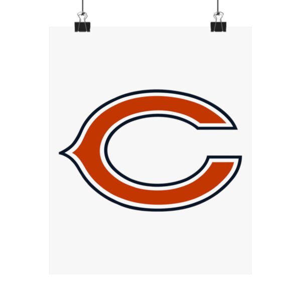 NFL Team Logos Chicago Bears Painting Bedroom Living Room Wall Art Décor Matte Vertical Posters