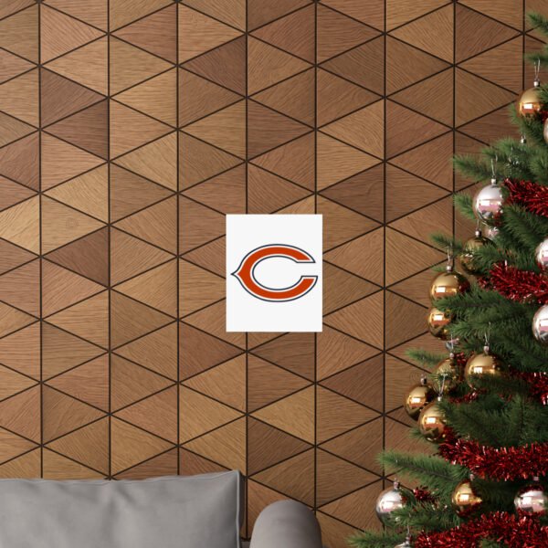 NFL Team Logos Chicago Bears Painting Bedroom Living Room Wall Art Décor Matte Vertical Posters