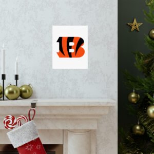 NFL Team Logos Cincinnati Bengals Painting Bedroom Living Room Wall Art Décor Matte Vertical Posters