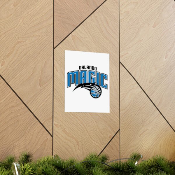 NBA Team Logos Orlando Magic Painting Bedroom Living Room Wall Art Décor Matte Vertical Posters