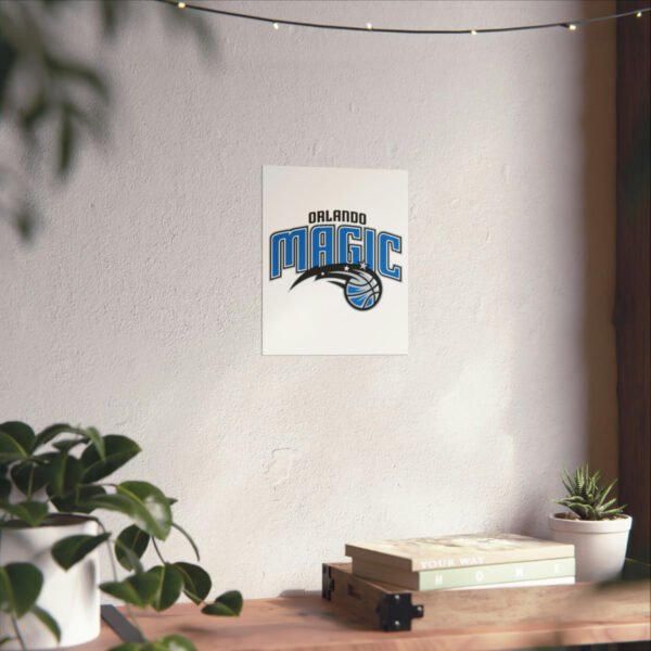 NBA Team Logos Orlando Magic Painting Bedroom Living Room Wall Art Décor Matte Vertical Posters