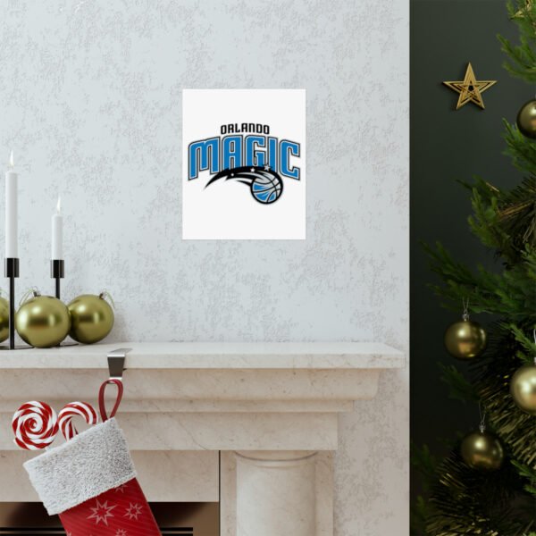 NBA Team Logos Orlando Magic Painting Bedroom Living Room Wall Art Décor Matte Vertical Posters