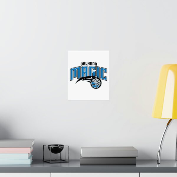 NBA Team Logos Orlando Magic Painting Bedroom Living Room Wall Art Décor Matte Vertical Posters