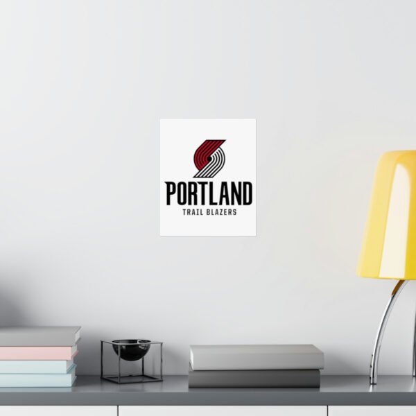 NBA Team Logos Portland Trail Blazers Painting Bedroom Living Room Wall Art Décor Matte Vertical Posters
