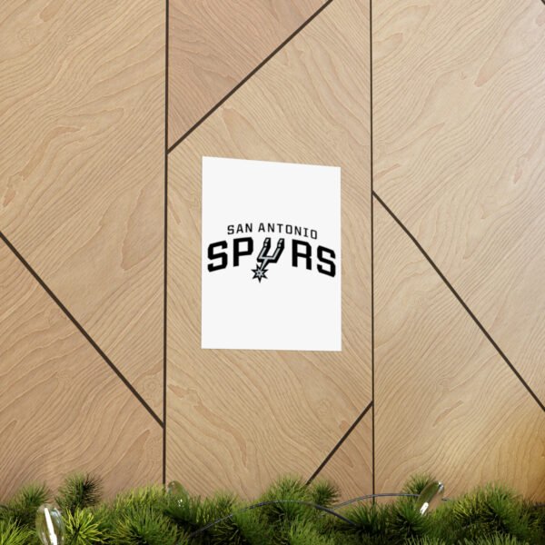 NBA Team Logos San Antonio Spurs Painting Bedroom Living Room Wall Art Décor Matte Vertical Posters
