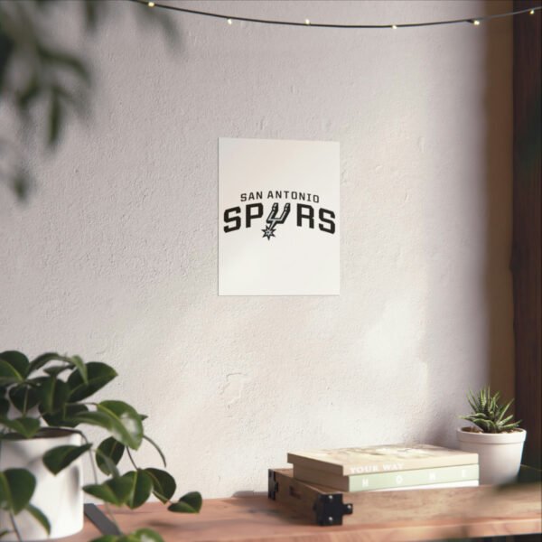 NBA Team Logos San Antonio Spurs Painting Bedroom Living Room Wall Art Décor Matte Vertical Posters