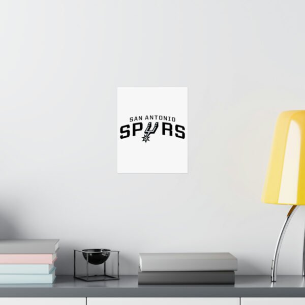 NBA Team Logos San Antonio Spurs Painting Bedroom Living Room Wall Art Décor Matte Vertical Posters