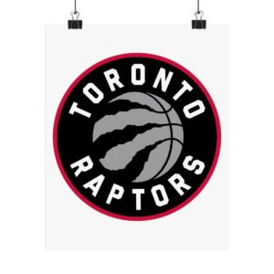 NBA Team Logos Toronto Raptors Painting Bedroom Living Room Wall Art Décor Matte Vertical Posters