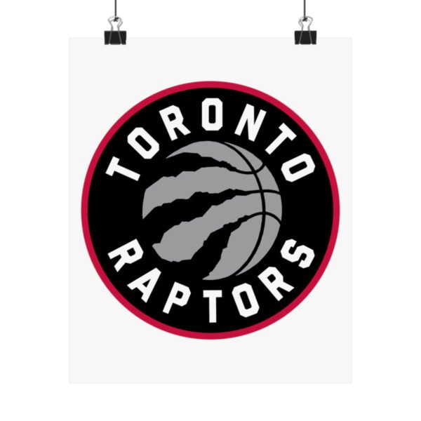 NBA Team Logos Toronto Raptors Painting Bedroom Living Room Wall Art Décor Matte Vertical Posters