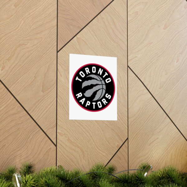 NBA Team Logos Toronto Raptors Painting Bedroom Living Room Wall Art Décor Matte Vertical Posters