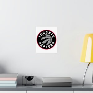NBA Team Logos Toronto Raptors Painting Bedroom Living Room Wall Art Décor Matte Vertical Posters