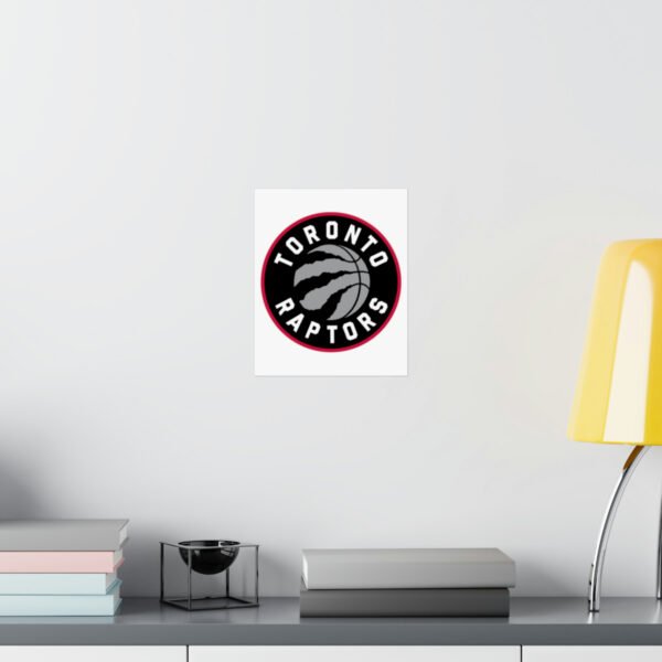 NBA Team Logos Toronto Raptors Painting Bedroom Living Room Wall Art Décor Matte Vertical Posters