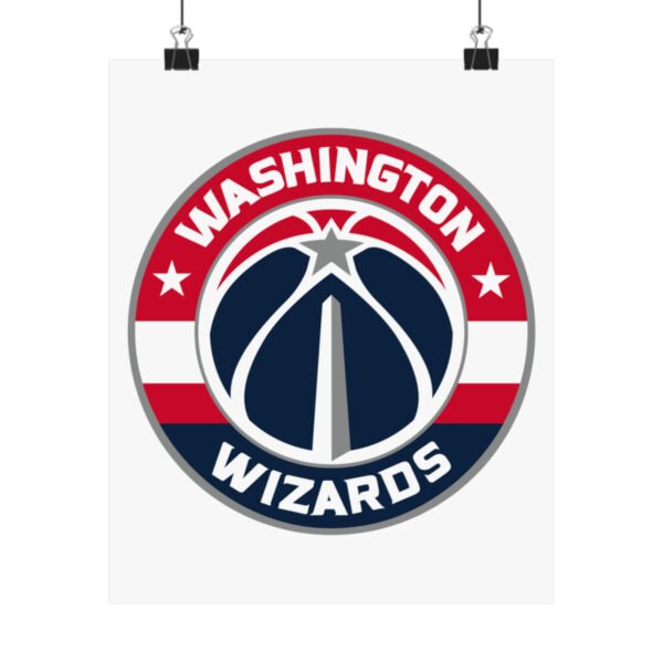 NBA Team Logos Washington Wizards Painting Bedroom Living Room Wall Art Décor Matte Vertical Posters