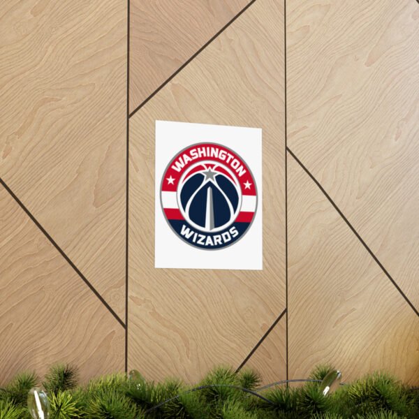 NBA Team Logos Washington Wizards Painting Bedroom Living Room Wall Art Décor Matte Vertical Posters