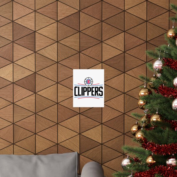 NBA Team Logos LA Clippers Painting Bedroom Living Room Wall Art Décor Matte Vertical Posters