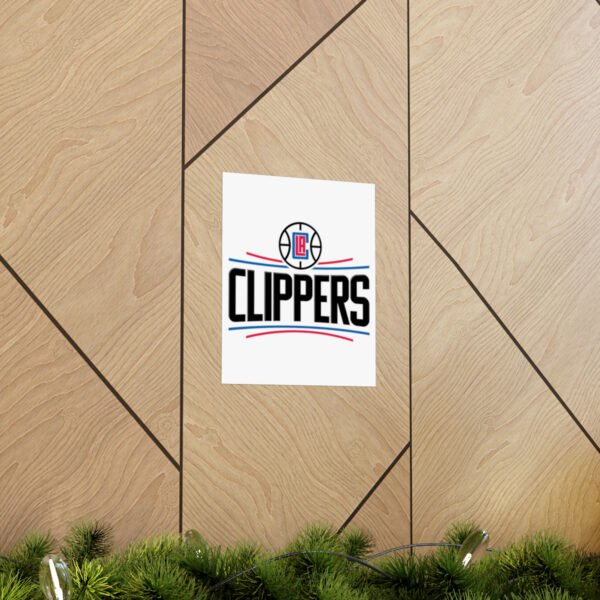 NBA Team Logos LA Clippers Painting Bedroom Living Room Wall Art Décor Matte Vertical Posters
