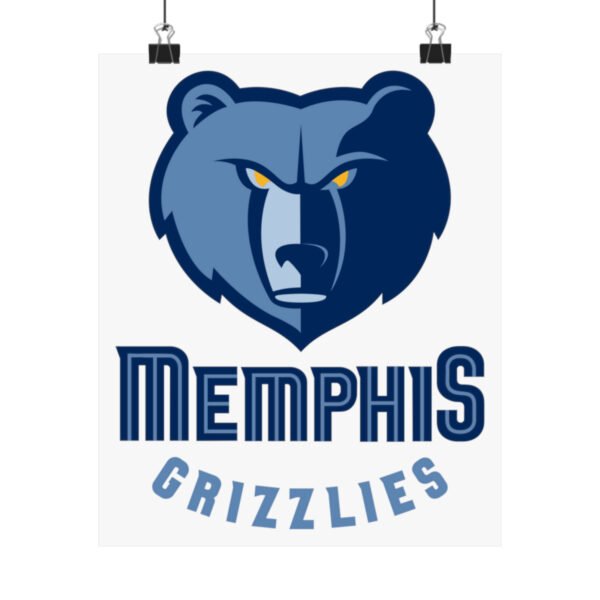NBA Team Logos Memphis Grizzlies Painting Bedroom Living Room Wall Art Décor Matte Vertical Posters