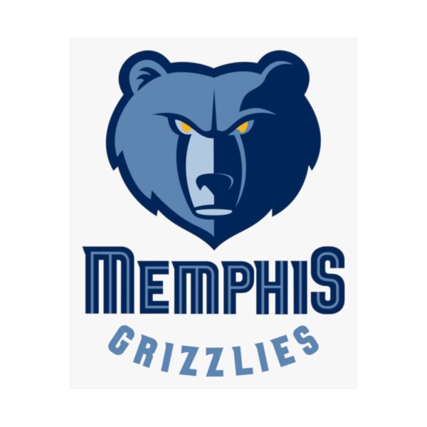 NBA Team Logos Memphis Grizzlies Painting Bedroom Living Room Wall Art Décor Matte Vertical Posters