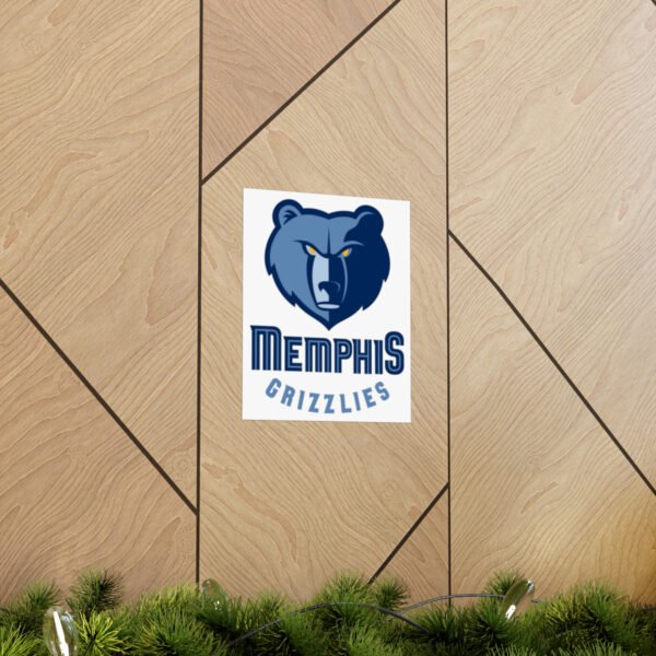 NBA Team Logos Memphis Grizzlies Painting Bedroom Living Room Wall Art Décor Matte Vertical Posters