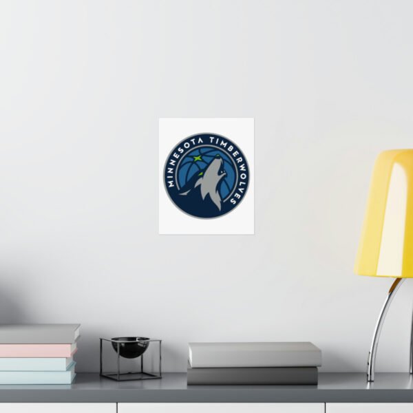 NBA Team Logos Minnesota Timberwolves Painting Bedroom Living Room Wall Art Décor Matte Vertical Posters