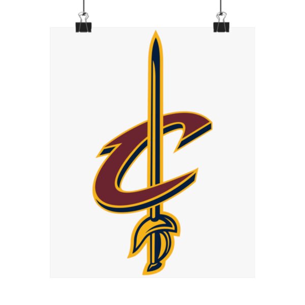 NBA Team Logos Cleveland Cavaliers Painting Bedroom Living Room Wall Art Décor Matte Vertical Posters