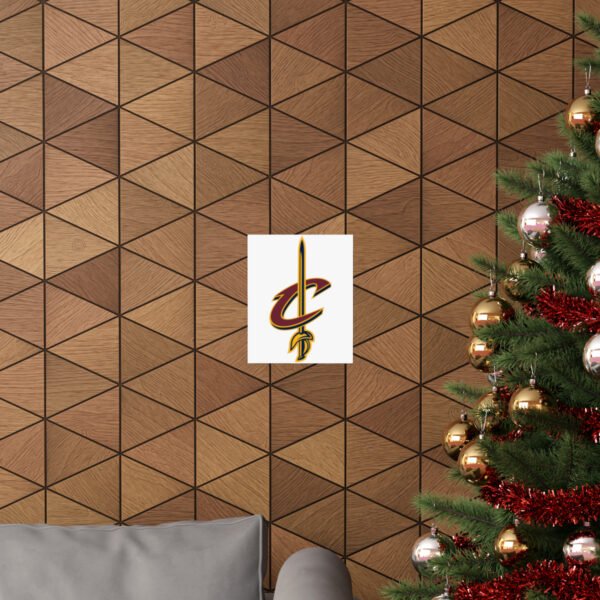 NBA Team Logos Cleveland Cavaliers Painting Bedroom Living Room Wall Art Décor Matte Vertical Posters