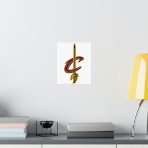 NBA Team Logos Cleveland Cavaliers Painting Bedroom Living Room Wall Art Décor Matte Vertical Posters