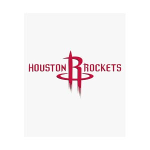 NBA Team Logos Houston Rockets Painting Bedroom Living Room Wall Art Décor Matte Vertical Posters