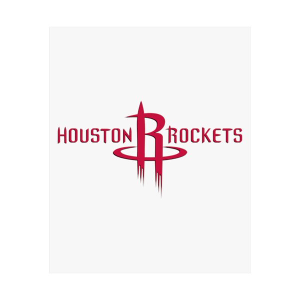 NBA Team Logos Houston Rockets Painting Bedroom Living Room Wall Art Décor Matte Vertical Posters