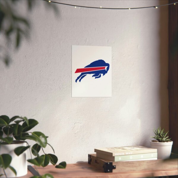 NFL Team Logos Buffalo Bills Painting Bedroom Living Room Wall Art Décor Matte Vertical Posters