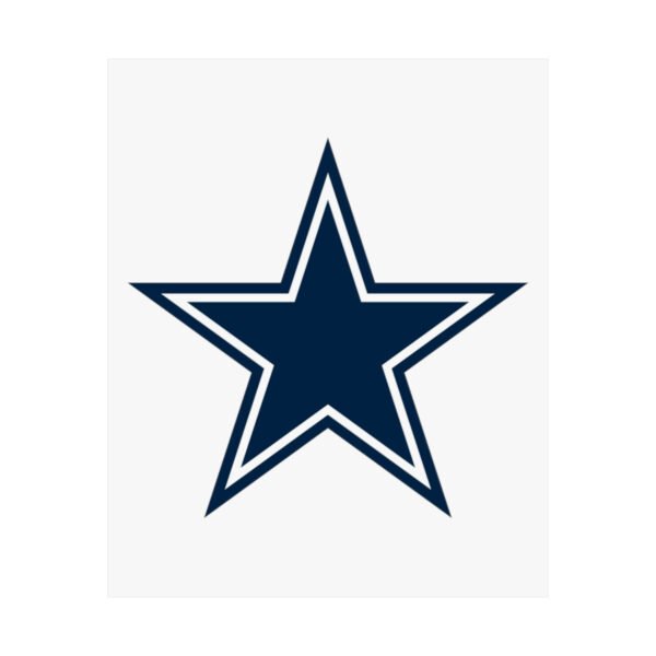 NFL Team Logos Dallas Cowboys Painting Bedroom Living Room Wall Art Décor Matte Vertical Posters