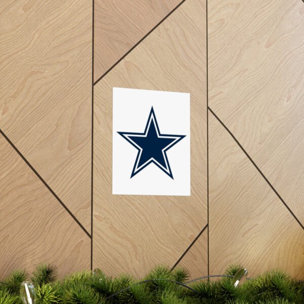 NFL Team Logos Dallas Cowboys Painting Bedroom Living Room Wall Art Décor Matte Vertical Posters