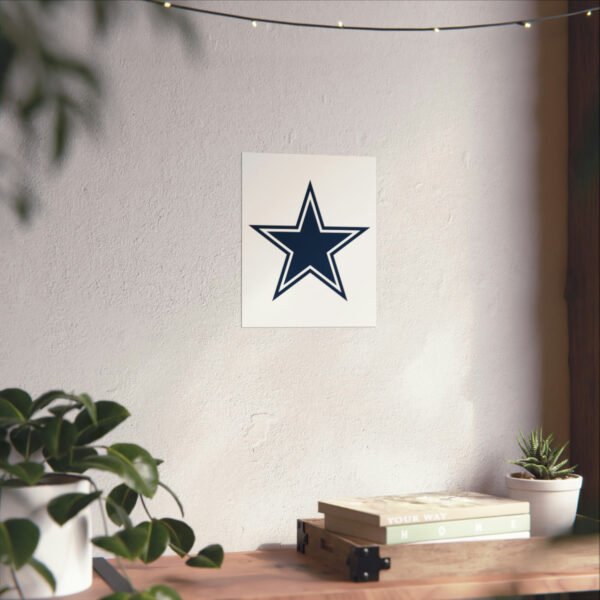 NFL Team Logos Dallas Cowboys Painting Bedroom Living Room Wall Art Décor Matte Vertical Posters