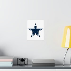 NFL Team Logos Dallas Cowboys Painting Bedroom Living Room Wall Art Décor Matte Vertical Posters