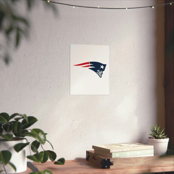 NFL Team Logos New England Patriots Painting Bedroom Living Room Wall Art Décor Matte Vertical Posters