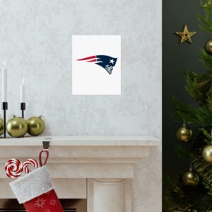 NFL Team Logos New England Patriots Painting Bedroom Living Room Wall Art Décor Matte Vertical Posters