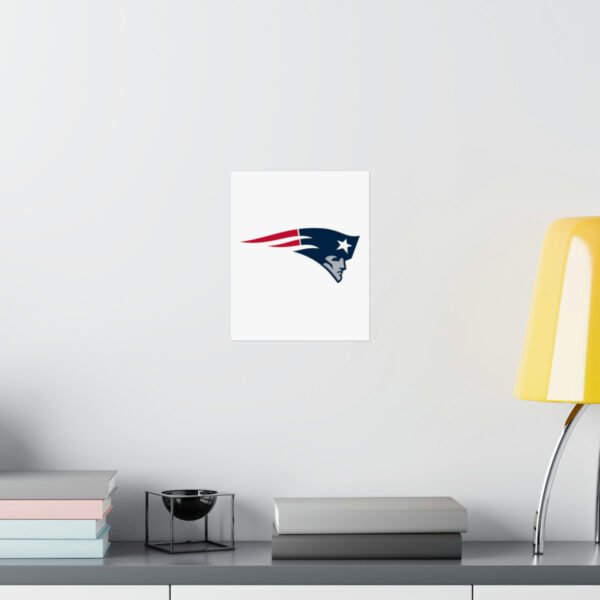 NFL Team Logos New England Patriots Painting Bedroom Living Room Wall Art Décor Matte Vertical Posters
