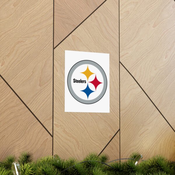 NFL Team Logos Pittsburgh Steelers Painting Bedroom Living Room Wall Art Décor Matte Vertical Posters